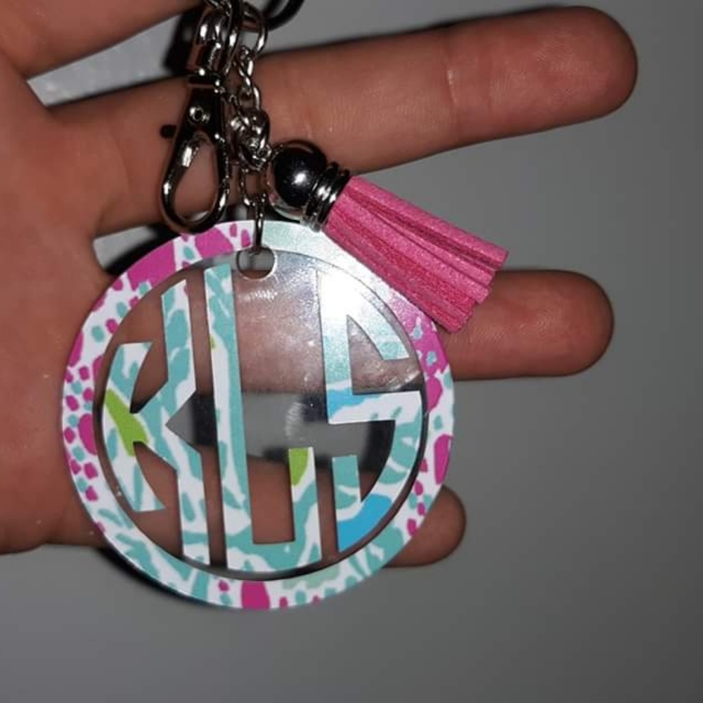 Monogram Keychains - Picture 2 of 7